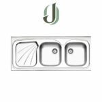 سینک استیل البرز 270/50 روکار