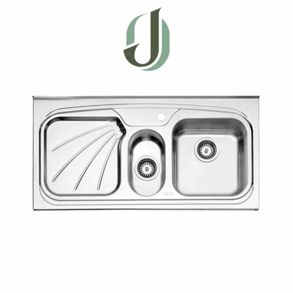 سینک استیل البرز 610/50 روکار