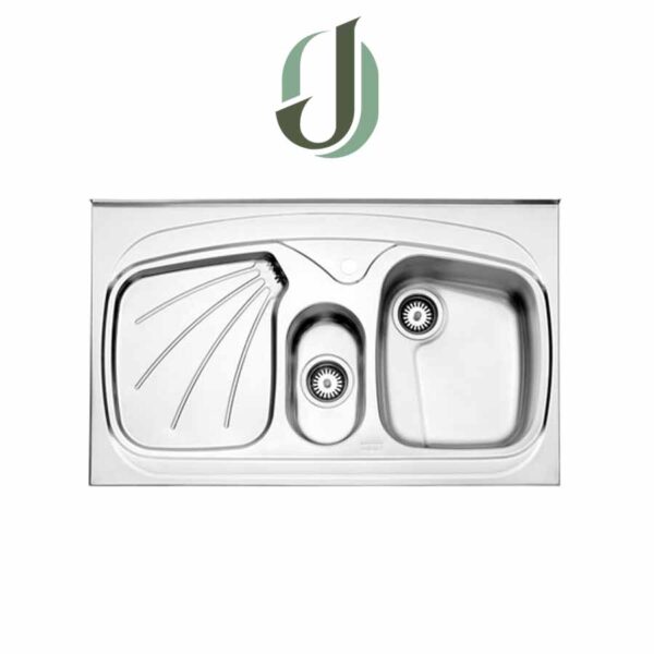 سینک استیل البرز 610/60 روکار