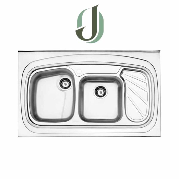 سینک استیل البرز 611 روکار