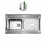 سینک استیل البرز 711 روکار