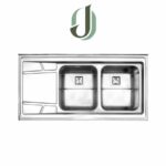 سینک استیل البرز 738 روکار