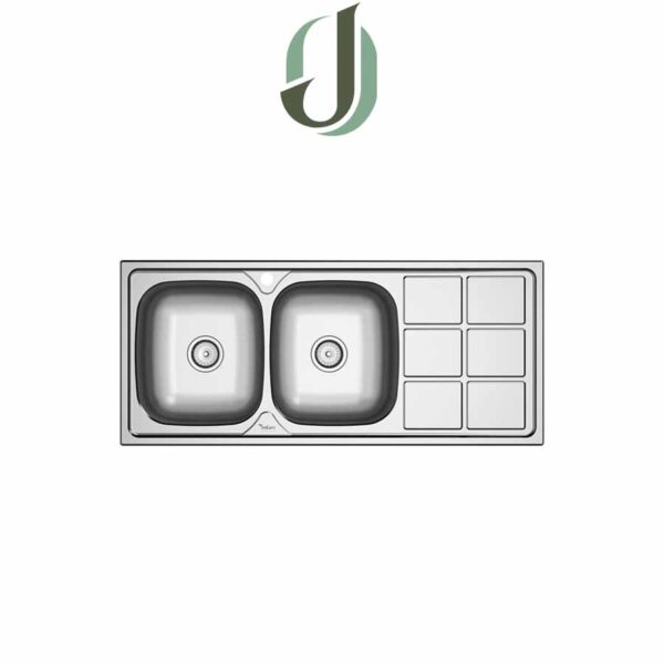 سینک میلان توکار مدل 7012