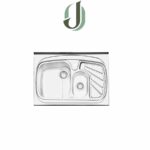 سینک ایلیا استیل روکار مدل 1018