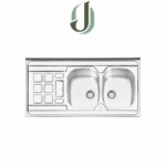 سینک ایلیا استیل روکار مدل 1021