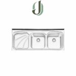 سینک ایلیا استیل روکار مدل 1023
