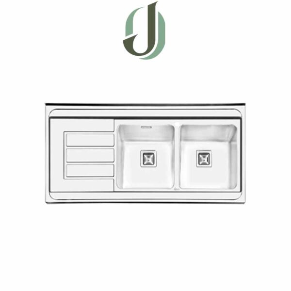 سینک ایلیا استیل روکار مدل 1062