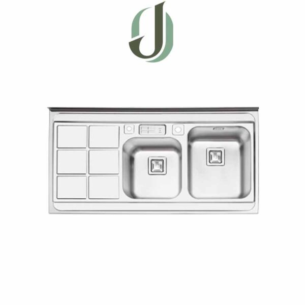 سینک ایلیا استیل روکار مدل 1065