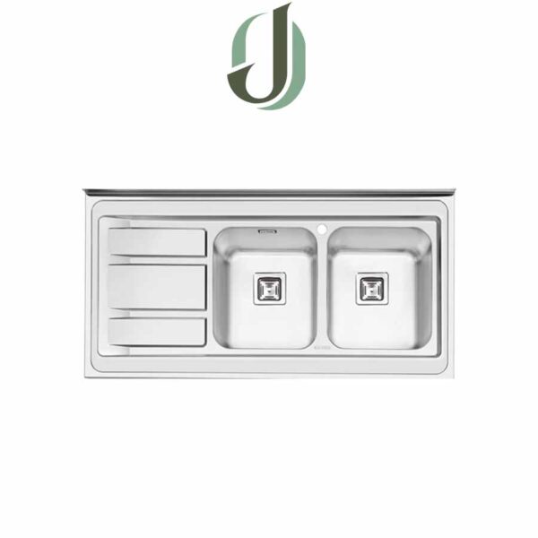 سینک ایلیا استیل روکار مدل 1068
