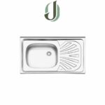 سینک ایلیا استیل روکار مدل 111