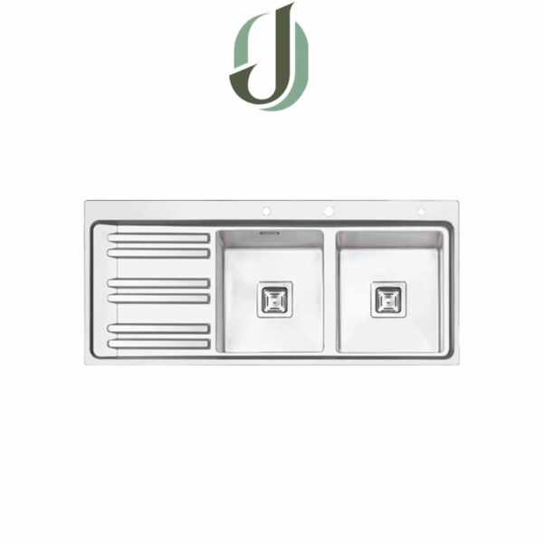 سینک ایلیا استیل توکار مدل 2080