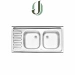 سینک ایلیا استیل روکار مدل 221