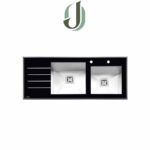 سینک ایلیا استیل توکار مدل 8021
