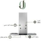 هود کن تی شکل مدل 1430 استیل