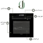 فر توکار برقی مدل PO 110 پرنیان استیل