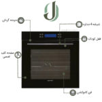 فر توکار برقی مدل PO 401 پرنیان استیل
