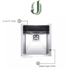 سینک ظرفشویی توربولاین مدل 34