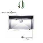 سینک ظرفشویی توربولاین مدل 70