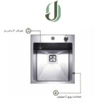 سینک ظرفشویی توربولاین مدل F40