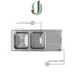 سینک توکار داتیس مدل 192