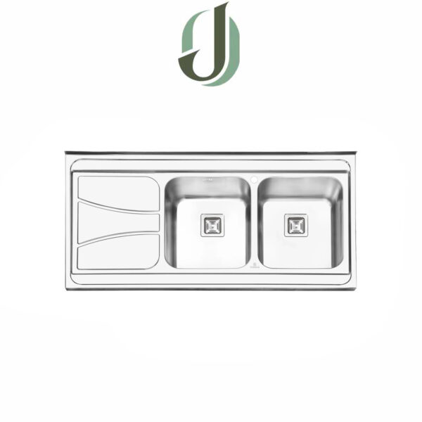 سینک پرنیان استیل روکار مدل PS 1112