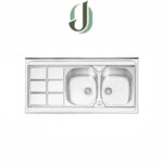 سینک پرنیان استیل روکار مدل PS 1124