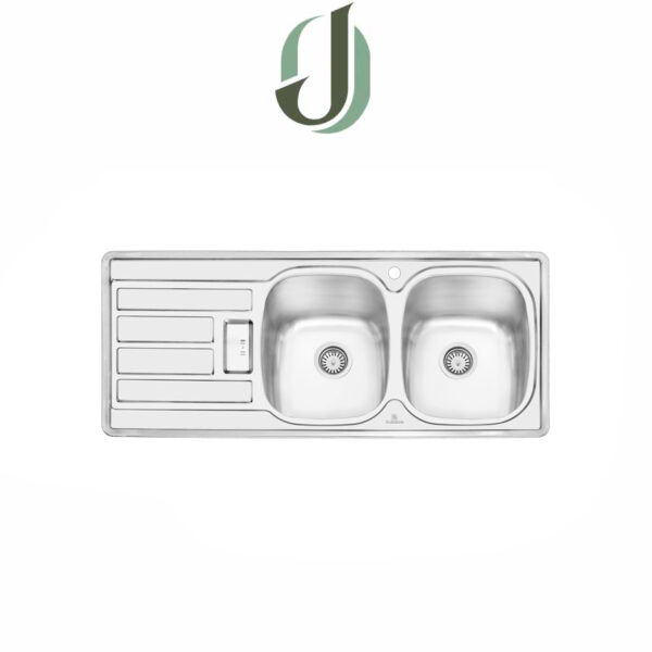سینک پرنیان استیل توکار مدل PS 1201