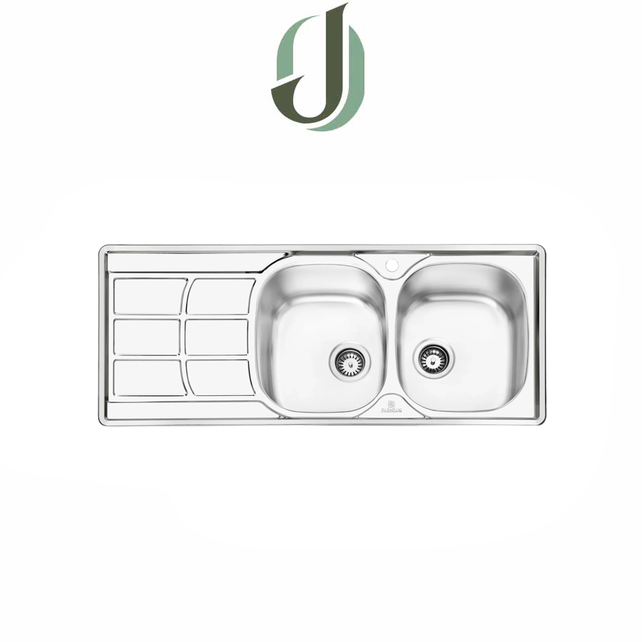 سینک-پرنیان-استیل-ps-1209-1 سینک پرنیان استیل توکار مدل PS 1209