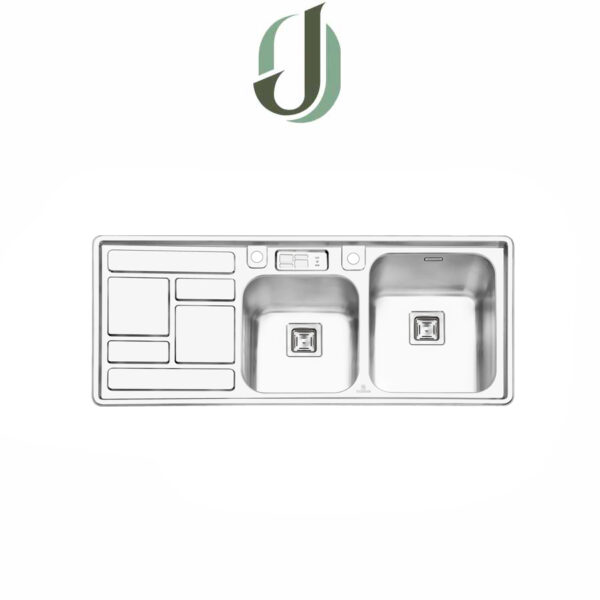 سینک پرنیان استیل توکار مدل PS 1211