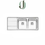 سینک پرنیان استیل توکار مدل PS 1215