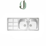 سینک پرنیان استیل توکار مدل PS 1224