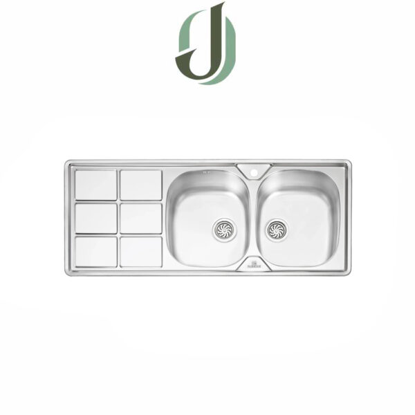 سینک پرنیان استیل توکار مدل PS 1224