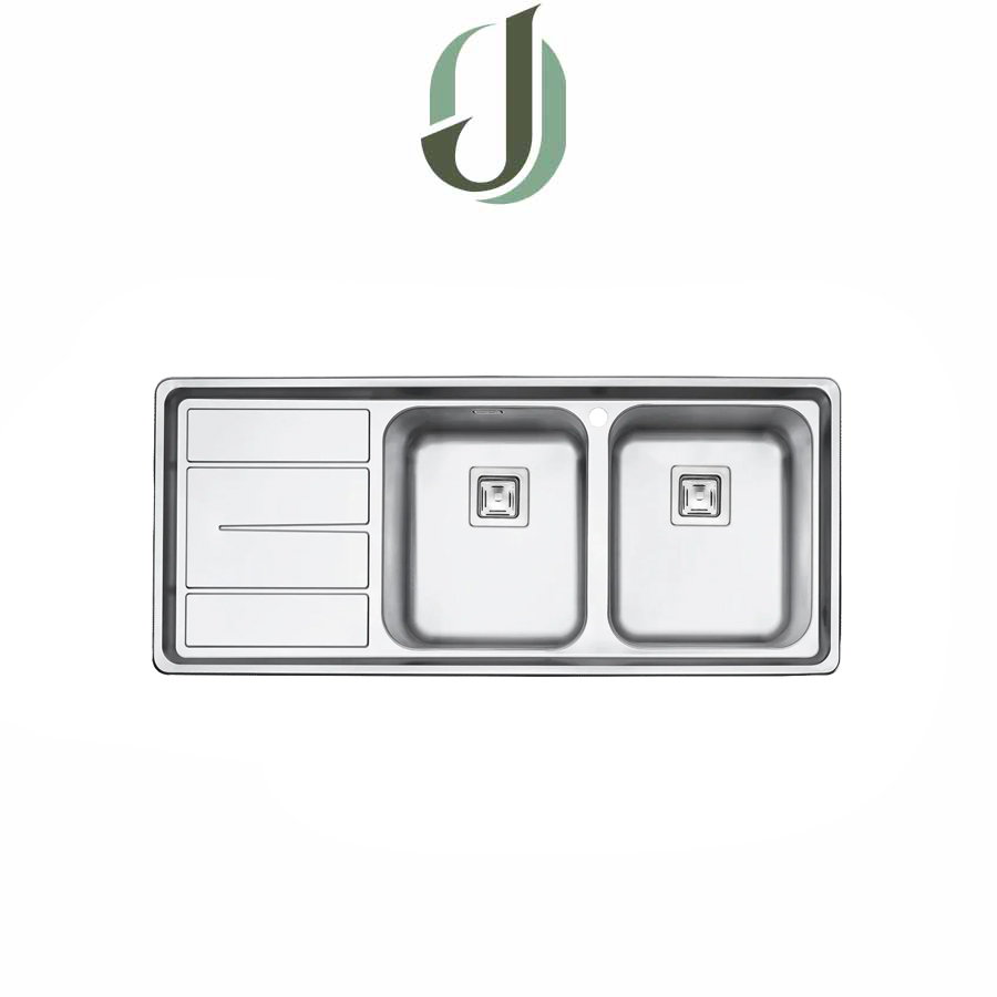 سینک-پرنیان-استیل-ps-1226-1 سینک پرنیان استیل توکار مدل PS 1226