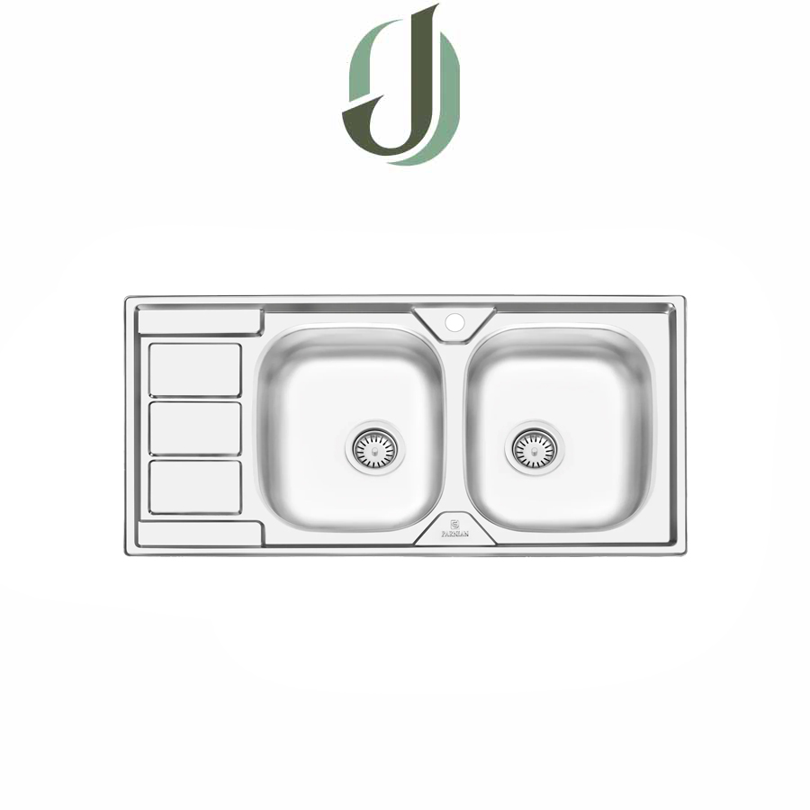 سینک-پرنیان-استیل-ps-2211-1 سینک پرنیان استیل توکار مدل PS 2211