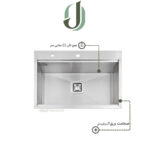 سینک پرنیان استیل توکار مدل PS 4208