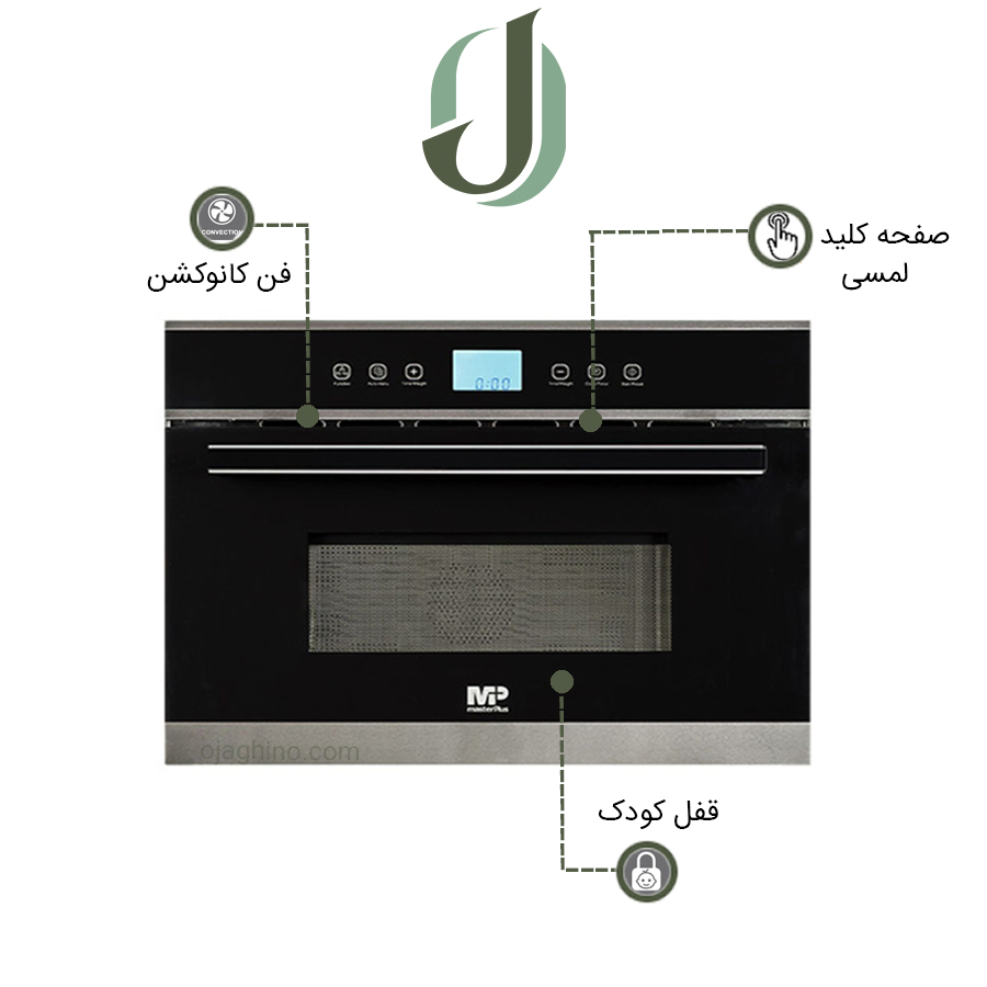 مایکروویو-مسترپلاس-m3513b-2 مایکروویو توکار مسترپلاس مدل M 3513B