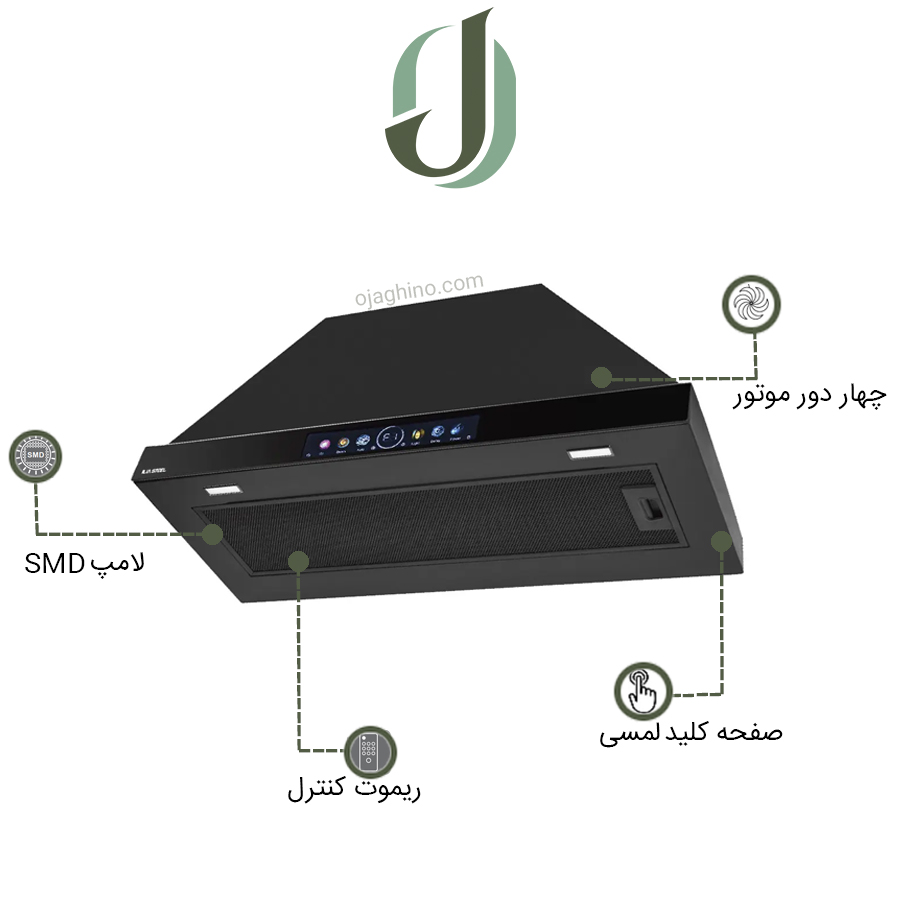 هود-ایلیا-استیل-آیدا-2 هود مخفی ایلیا استیل مدل آیدا