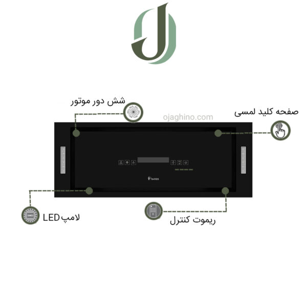 هود مخفی داتیس مدل آرو