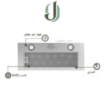 هود مخفی داتیس مدل پیانی