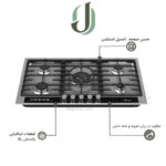 اجاق گاز استیل داتیس مدل DS 535