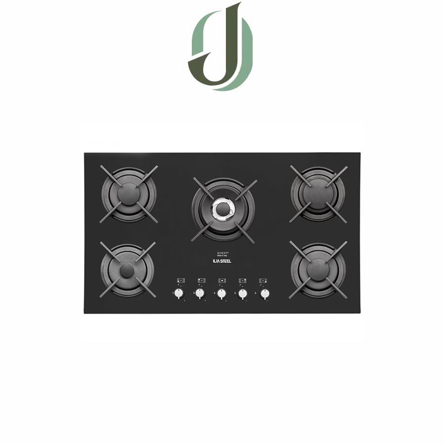 گاز-شیشه-ای-ig5912-1 اجاق گاز ایلیا استیل مدل IG 5912