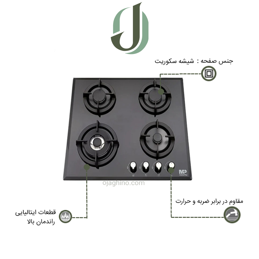 گاز-مسترپلاس-g223b-2 اجاق گاز مستر پلاس مدل G 223B