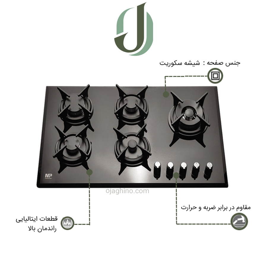گاز-مسترپلاس-g233b-2 اجاق گاز مستر پلاس مدل G 233B