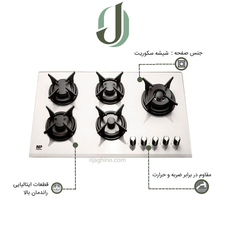 گاز-مسترپلاس-g233wb-2 اجاق گاز مستر پلاس مدل G 233WB