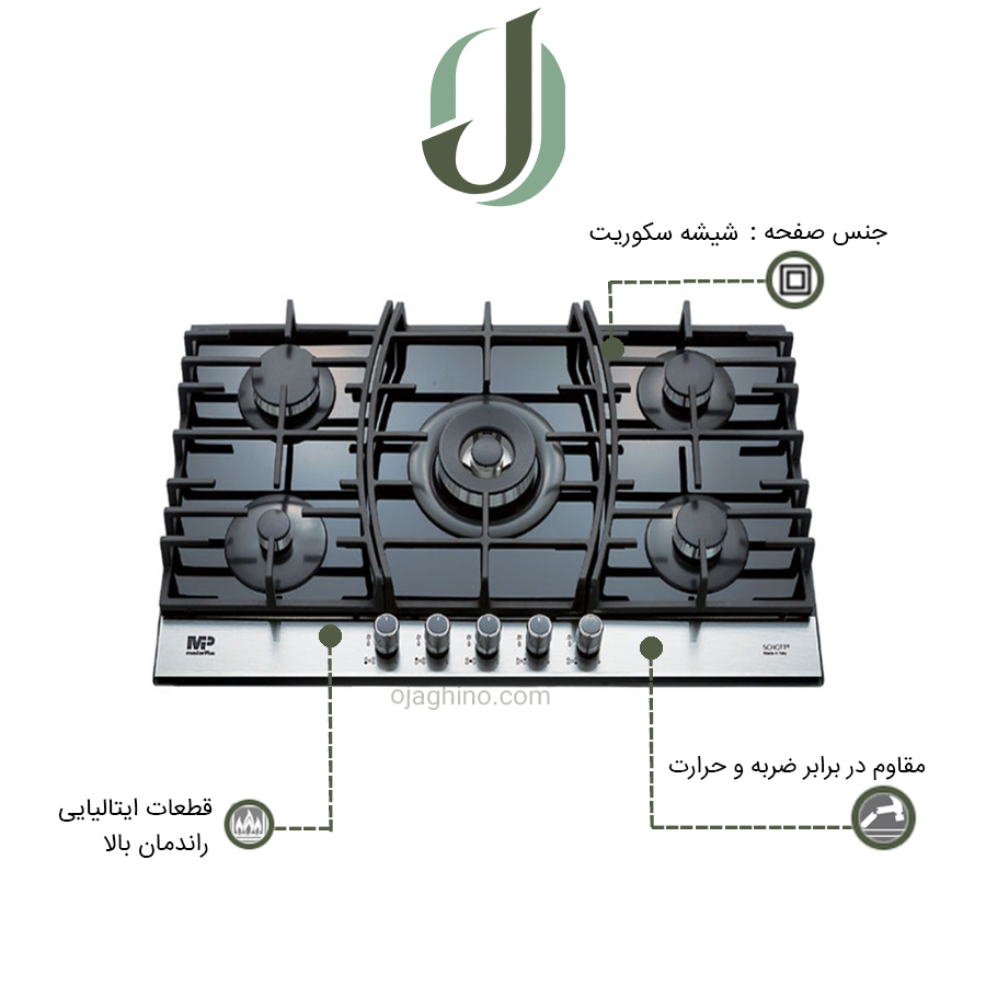 گاز-مسترپلاس-g238-2 اجاق گاز مستر پلاس مدل G 238