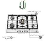 اجاق گاز مستر پلاس مدل G 246